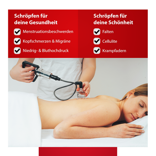 Hidjama by Hansol Medical: Das Schröpf-Equipment der Profis (17 Schröpfglocken) + Gratis E-Book